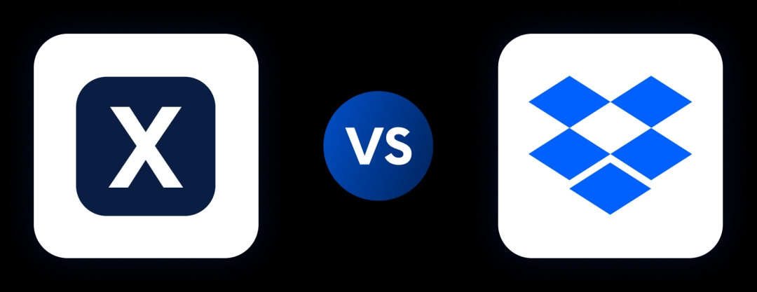 Comparison between Internxt and Dropbox